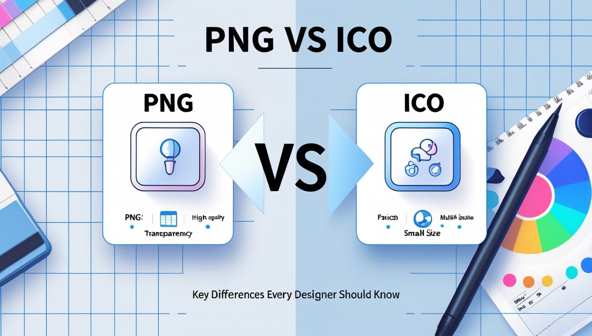 PNG vs ICO: Key Differences Every Designer Should Know