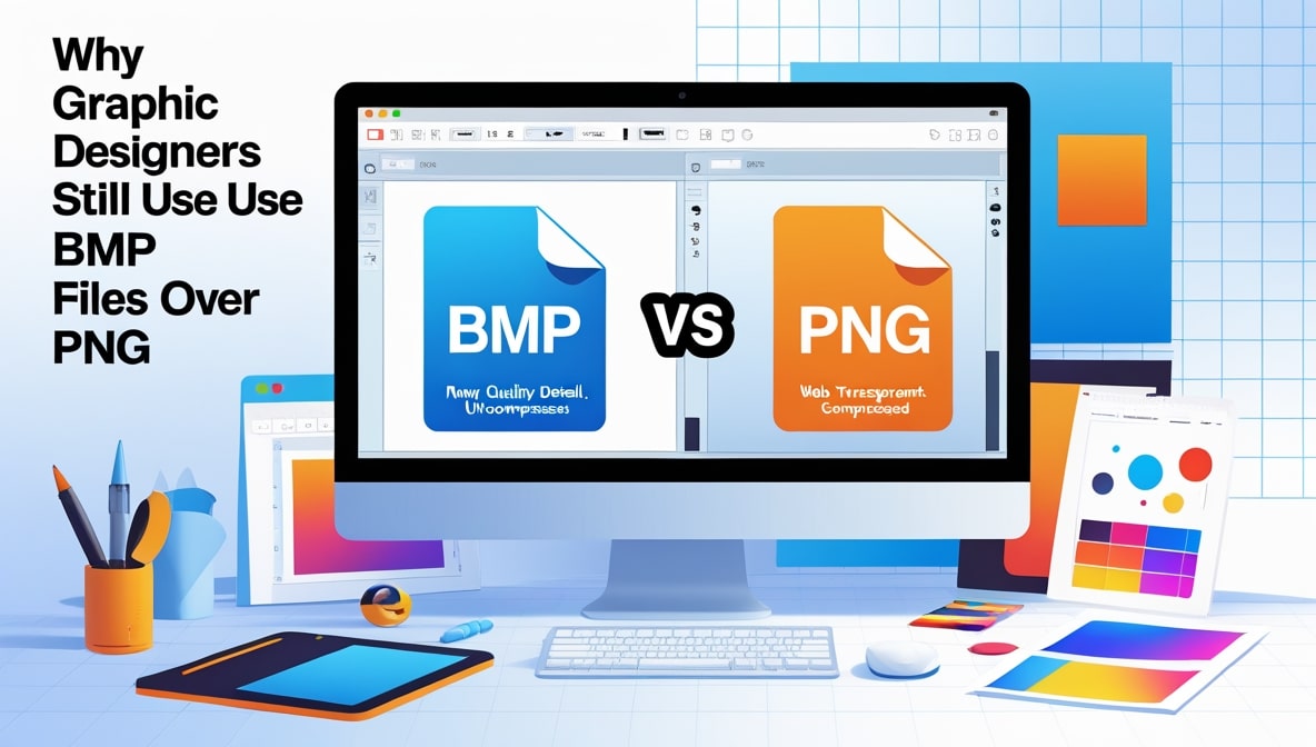 Why Graphic Designers Still Use BMP Files Over PNG