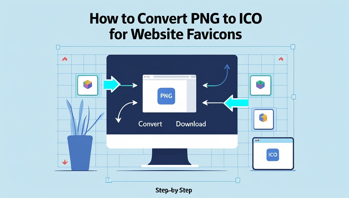 How to Convert PNG to ICO for Website Favicons (Step-by-Step)