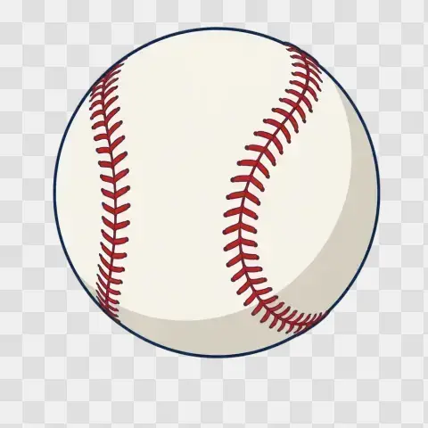 16 Inch Softball Isometric Oversized Ball View