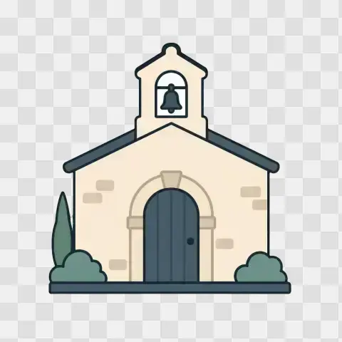 Compact Rural Chapel Emblem