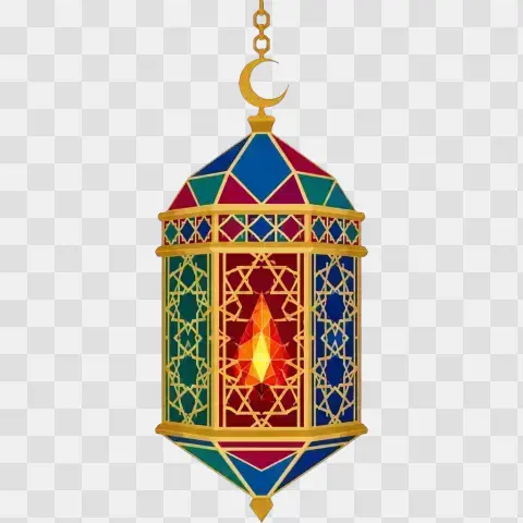 Lit Hanging Fanoos Lantern Single