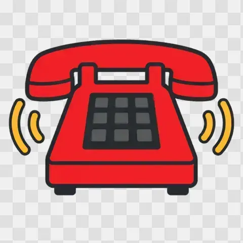Push Button Desk Phone Ringing State