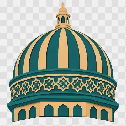 Ribbed Dome Close Up Paper Art Clipart