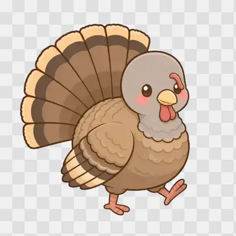 Rio Grande Turkey Walking Prairie Clipart