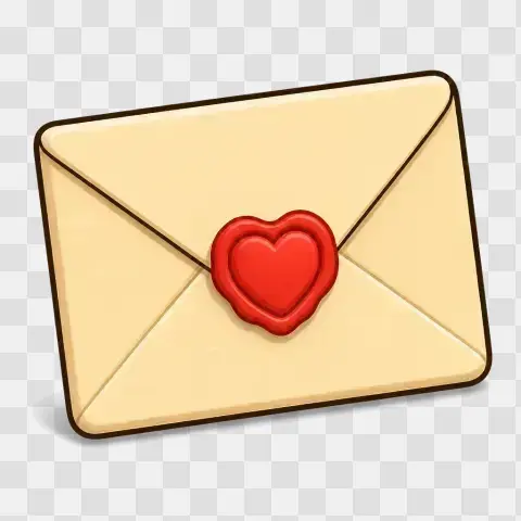 Sealed Love Letter Front View
