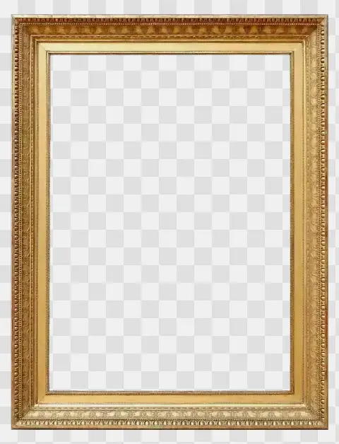 Vintage Ornate Gold Picture Frame