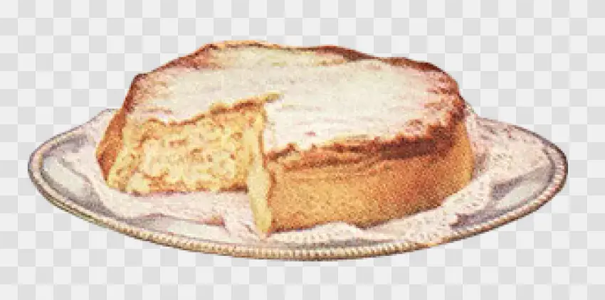 Classic Golden Baked Sponge Cake