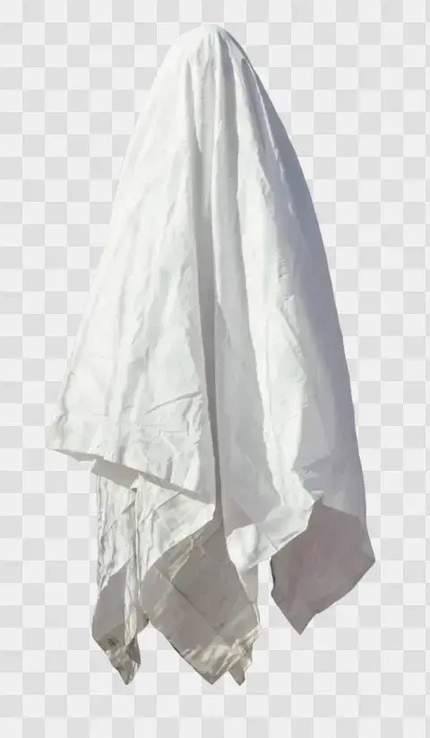 Ghost Sheet Costume Isolated