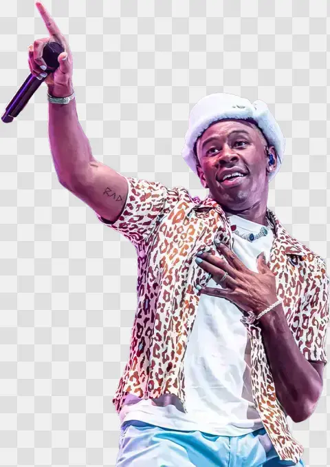 Tyler The Creator Pointing On Stage