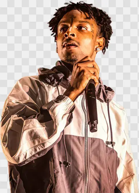 Rapper Performing Live On Stage